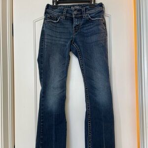 SILVER JEANS the original Suki Surplus. Made in Canada size 24 Deluxe edition